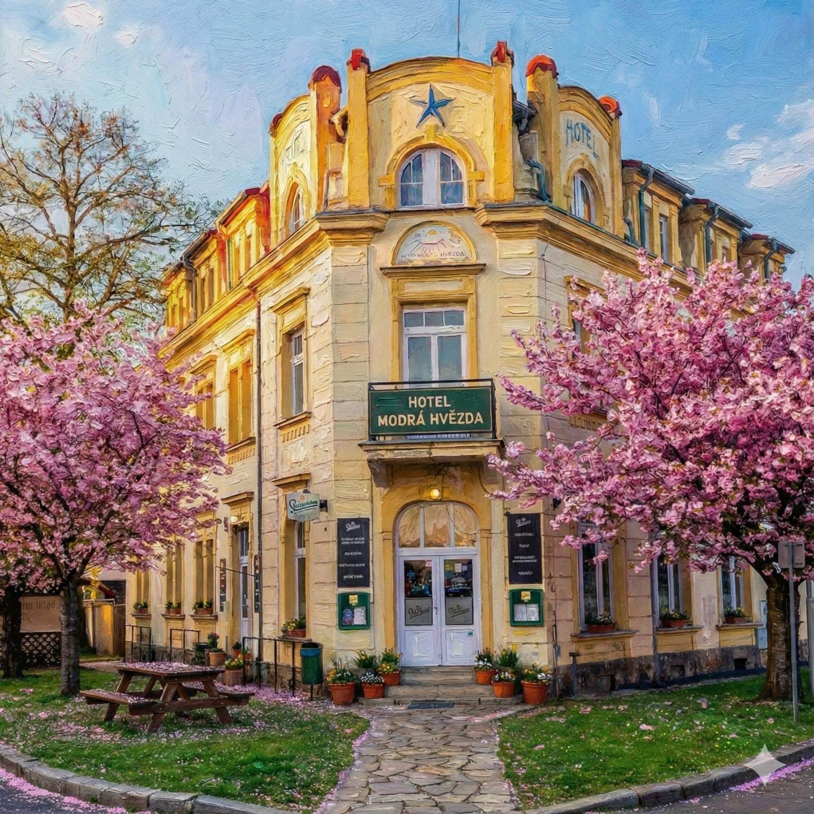 Hotel Modrá hvězda