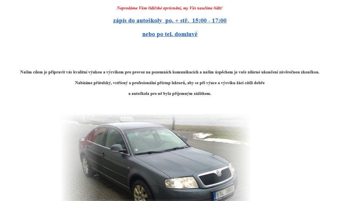 AUTOŠKOLA - Igor Klajbl, Havířov